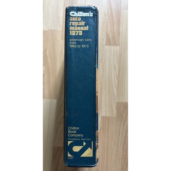 1966 67 68 69 70 71 72 1973 Chilton's Auto Repair Manual American Cars - Picture 3 of 6
